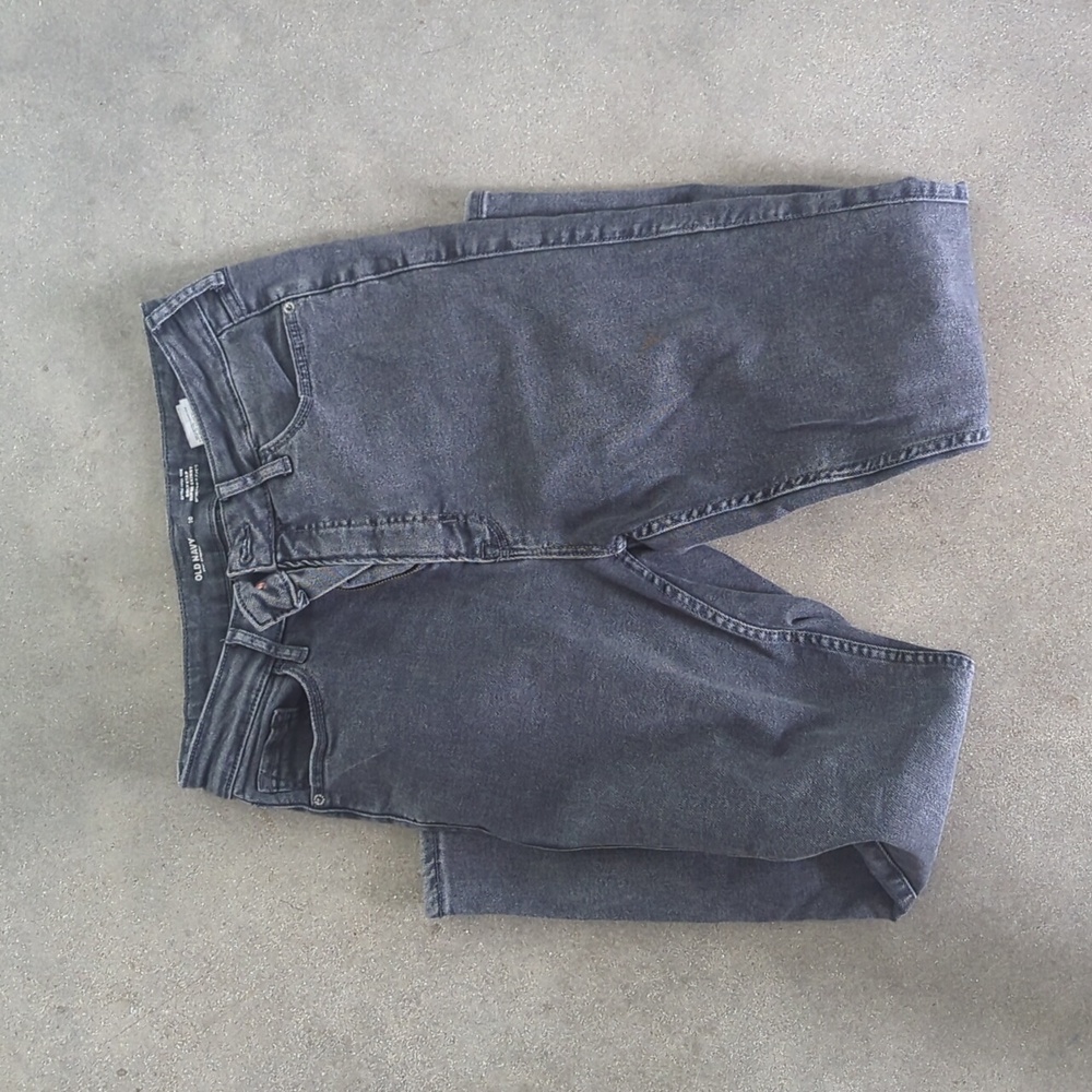 ❤️ Old Navy Rockstar super high rise skinny washed black jeans